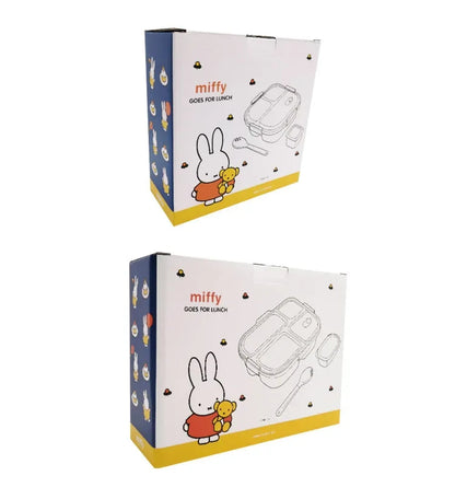 3 Compartment Lunch Box with Spoon