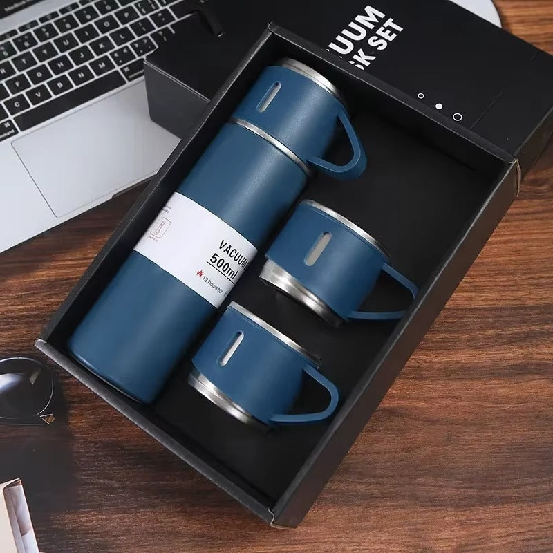Premium Vacuum Flask Gift Set